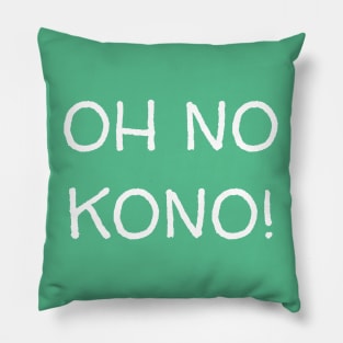 OH NO KONO! Fan Sign Pillow