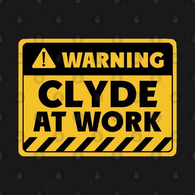 Clyde at work by EriEri