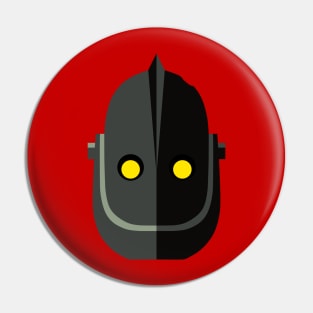 The iron giant's head Pin