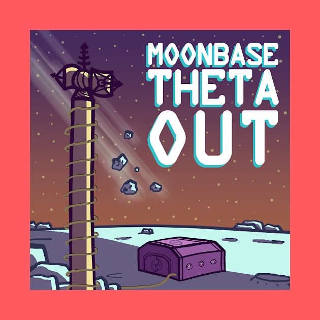 Moonbase Theta, Out - logo by Monkeyman Productions