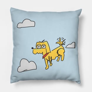 The Flying Dog Pillow