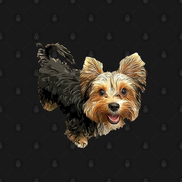 Yorkie - Cutest Fluffy Yorkshire Terrier by ElegantCat