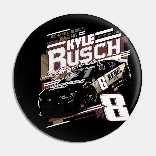 Kyle Busch Rebel Bourbon Draft Pin by ganisfarhan