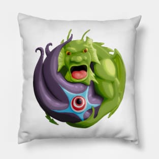 Starro vs Fin Fang Foom Pillow