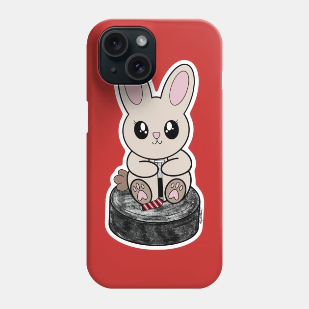 Puck Bunny (New Jersey) Phone Case by jberoldart