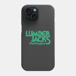 Defunct Washington Lumberjacks WBA Basketball 1978 Phone Case