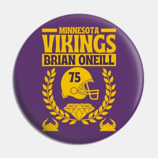 Minnesota Vikings Brian Oneill 75 Edition 2 Pin