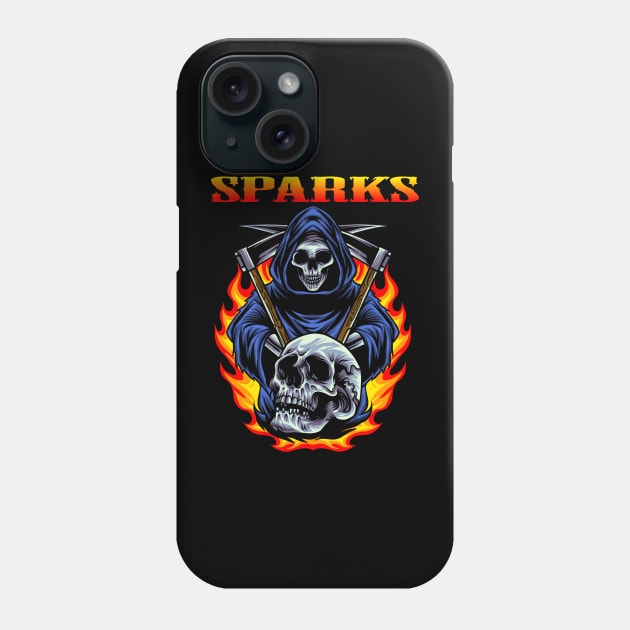 SPARKS BAND Phone Case by Bronze Archer