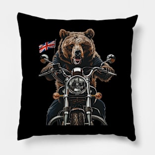 Grizzly Bear Gallant Giants Pillow