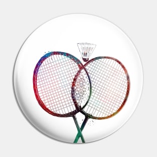 Badminton sport art #badminton Pin