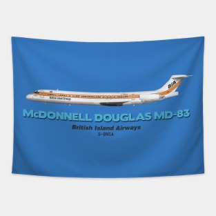 McDonnell Douglas MD-83 - British Island Airways Tapestry