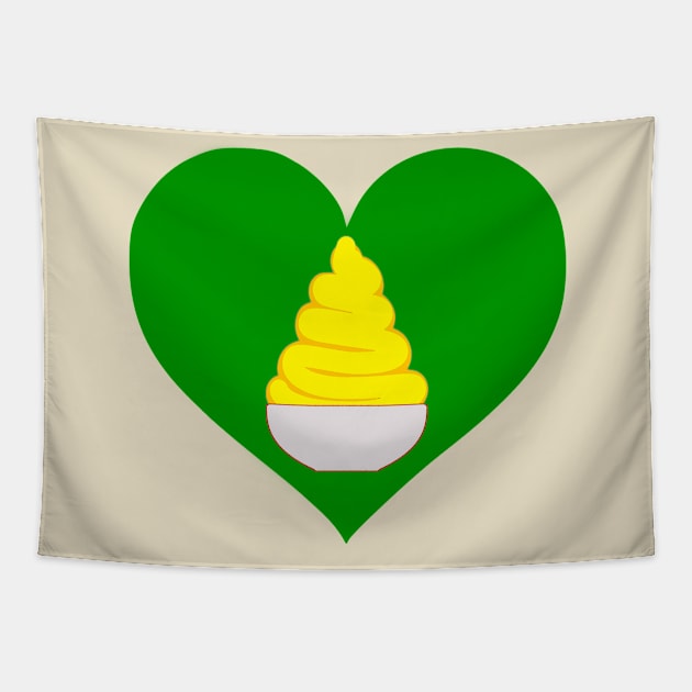 Pineapple Whip Is In The Heart Tapestry by PartyOfTwo