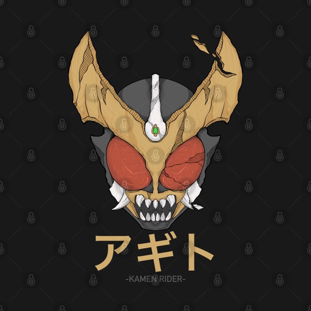 Oni-kamen rider agito by Amartwork