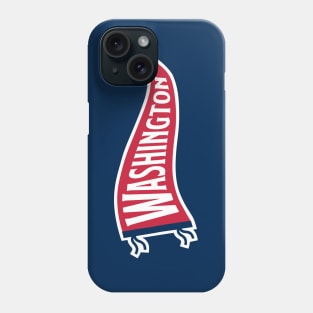 Washington Pennant - Navy Phone Case