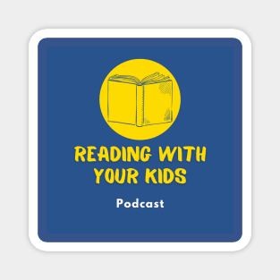 Reading With Your Kids Podcast Logo Magnet