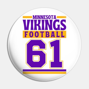 Minnesota Vikings 1961 American Football Edition 3 Pin