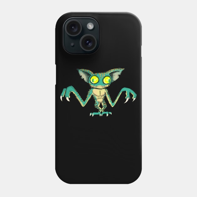 The Kelly-Hopkinsville Goblin Phone Case by TonyBreeden