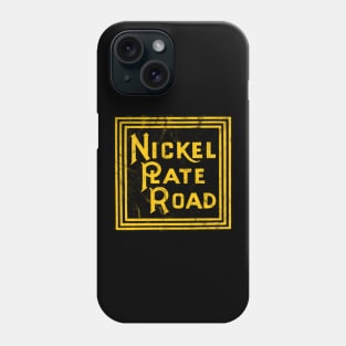 Nickel Plate Road Yellow Phone Case