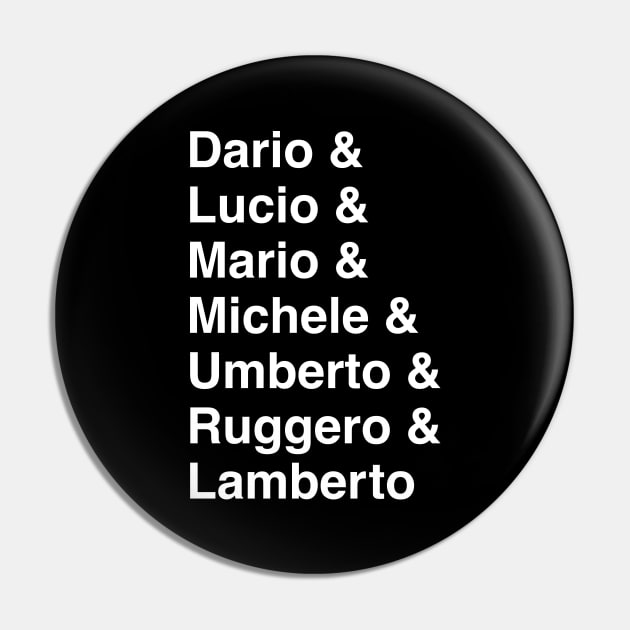 Italian Horror Directors 2 Pin by ElizabethB_Art