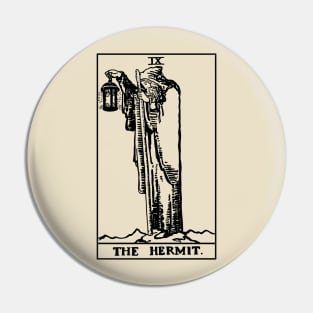 Tarot card The Hermit Pin