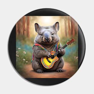 Wombat guitarist Pin