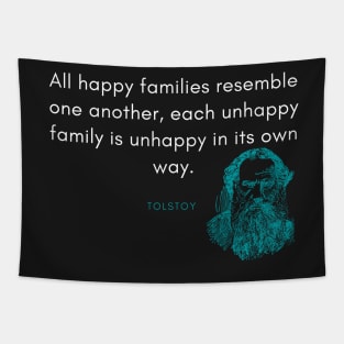 Leo Tolstoy Quote Tapestry