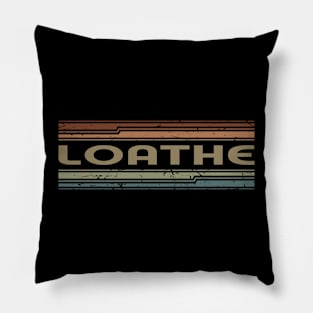 Loathe Retro Lines Pillow