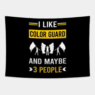 3 People Color Guard Colorguard Tapestry
