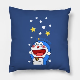 doraemon happy Pillow