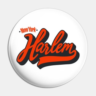 Harlem New York - Harlem Logo - Harlem Shirt Pin