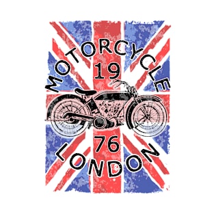 Vintage Motorcycle T-shirt Graphic T-Shirt