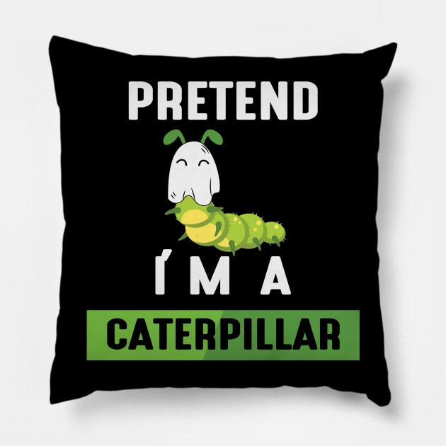 Pretend I'm a Caterpillar Pillow by MZeeDesigns