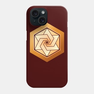 Starry Hexagon Pattern Phone Case