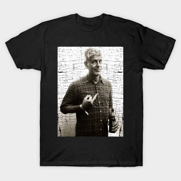 Discover vintage anthony bourdain Legendary Chef - Anthony Bourdain - T-Shirt