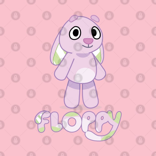 Floppy is bunny rabbit by KOMIKRUKII