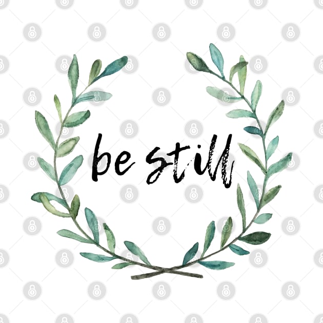 Be Still Wreath | Psalm 46:10 by Move Mtns