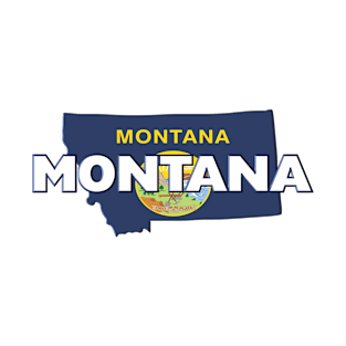 Montana Colored State T-Shirt