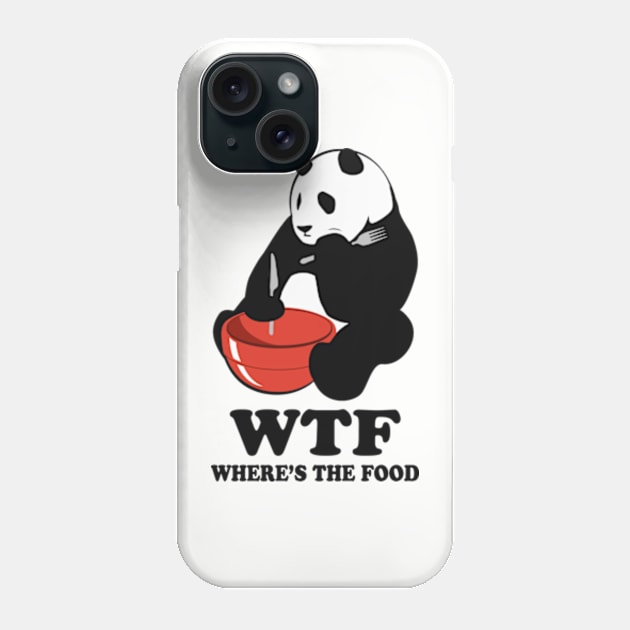 WTF  Where's the Food Phone Case by Artizan