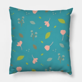 Flowerette in Tiffany Pillow