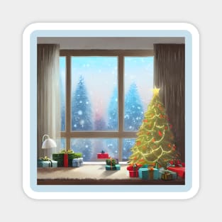 Vintage Christmas Trees For Celebration of Merry Xmas Partying at Home Introverts Magnet