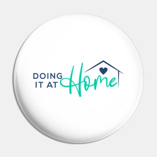 Doing It At Home Logo Pin