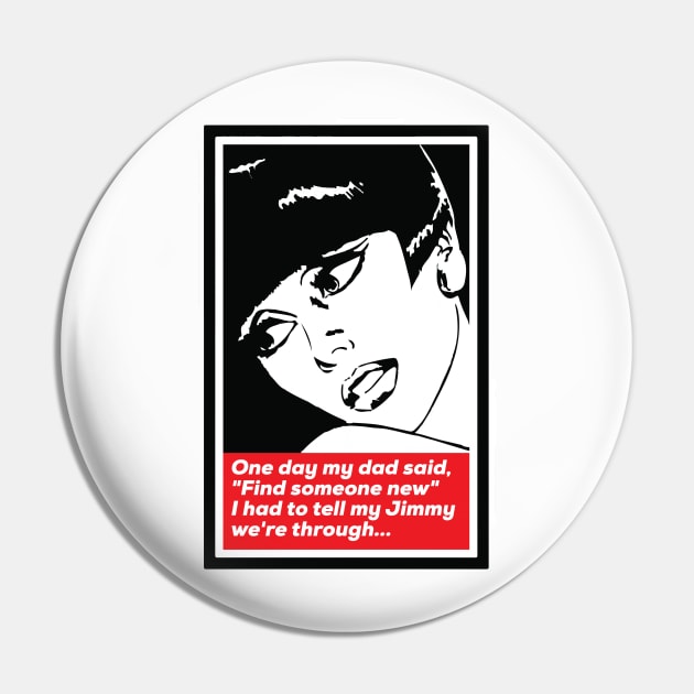 Teenage Tragedy Pin by PopGraphics