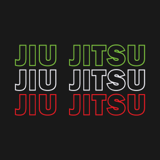 Jiu Jitsu (Mexican Flag Colors) T-Shirt