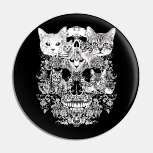 Cat Skull Anatomy Pin