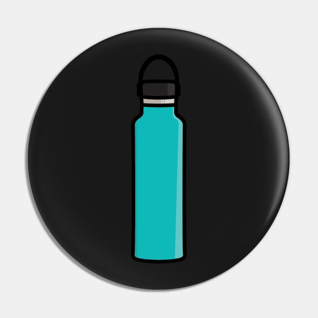 Hydro Water Bottle Pin by christiwilbert