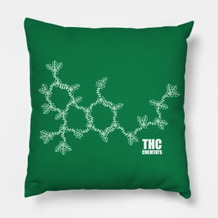 THC / Tetrahydrocannabinol (W) Pillow