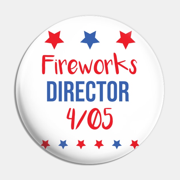 Fireworks Director 4th/05 Pin by Mographic997