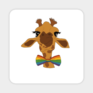 Giraffe knot lgbt Magnet