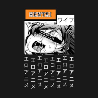 Manga Senpai Hentai Style T-Shirt