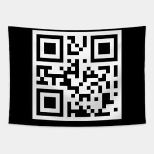 I Love you QR code Tapestry